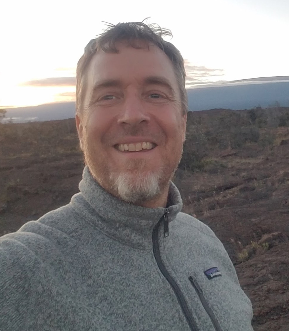 Jonathan Shaw, founder of Metamorpho-Sys, outdoors